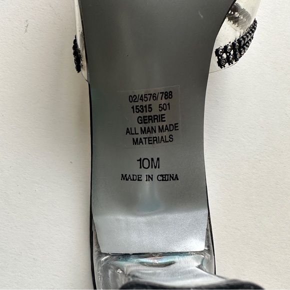 Pierre Dumas 15315 501 GERRIE Sandals TRANSPARENT Women Shoes SIZE 10M CASUAL - Picture 11 of 11